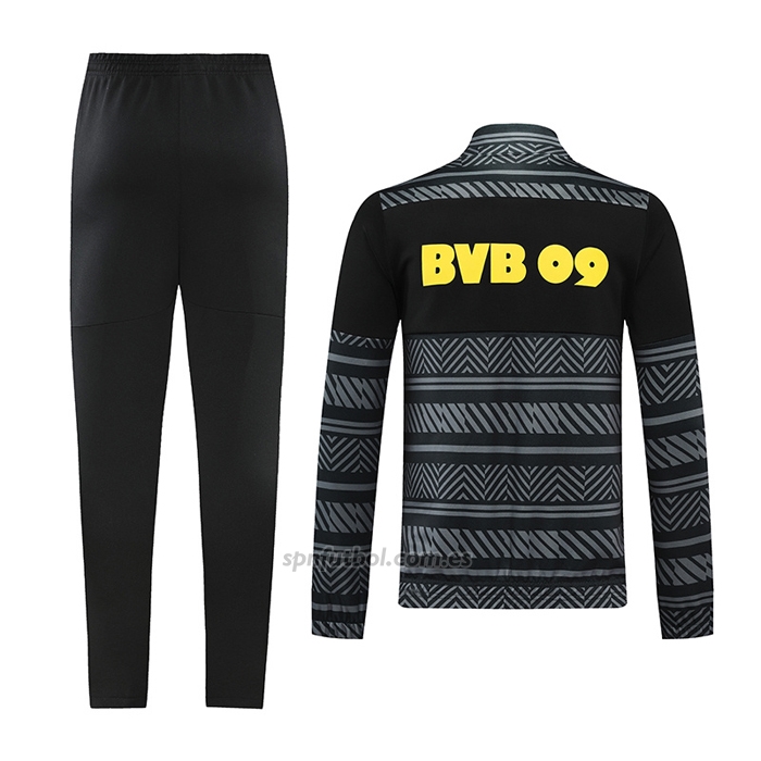 Chandal de Chaqueta del Borussia Dortmund 2022-2023 Gris